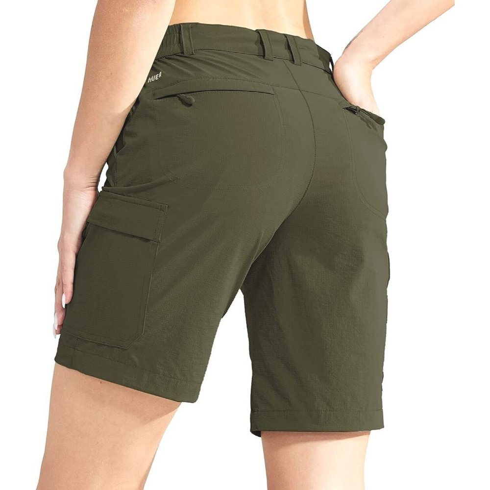 MIER Hiking Outdoor Shorts Quick Dry Cargo Shorts with 6 Pockets Women's…